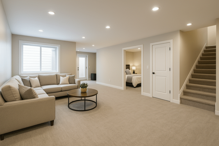 Finished Basement in Spanish Fork